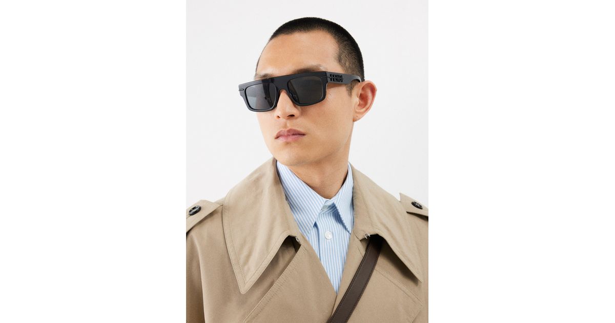 OFF-WHITE Lecce Square-Frame Acetate Sunglasses for Men | MR PORTER