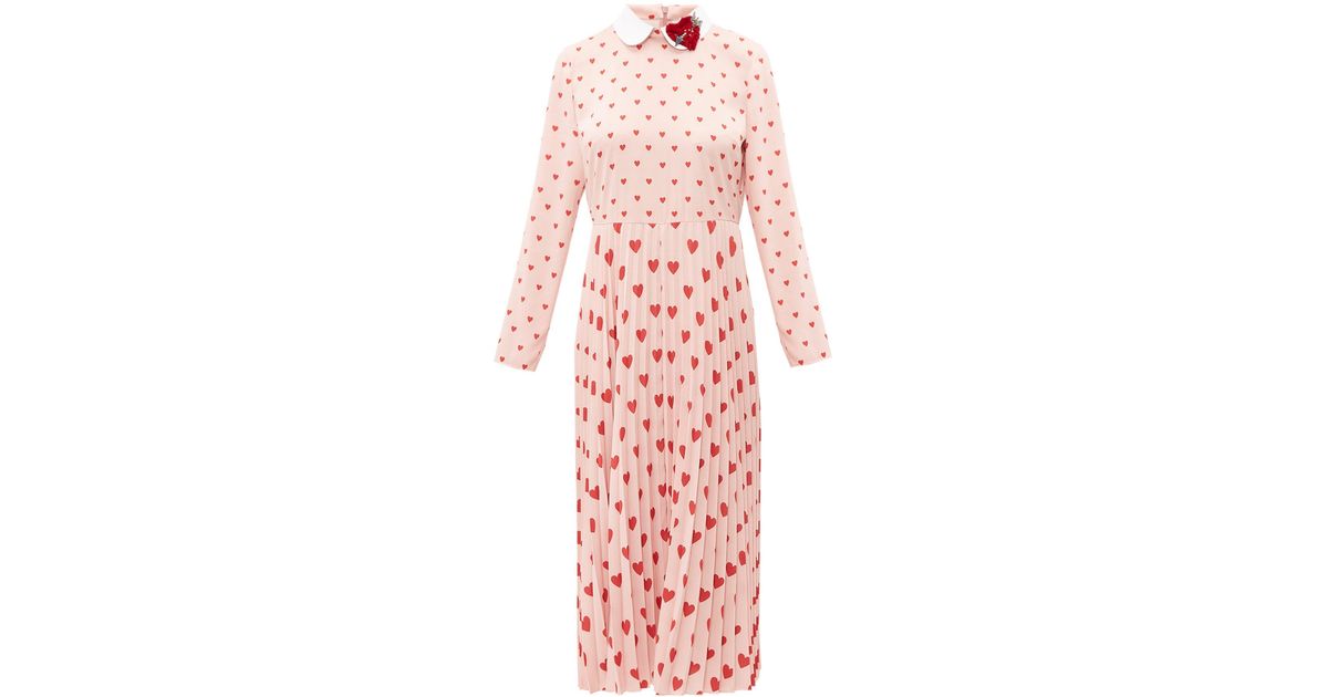 valentino heart dress