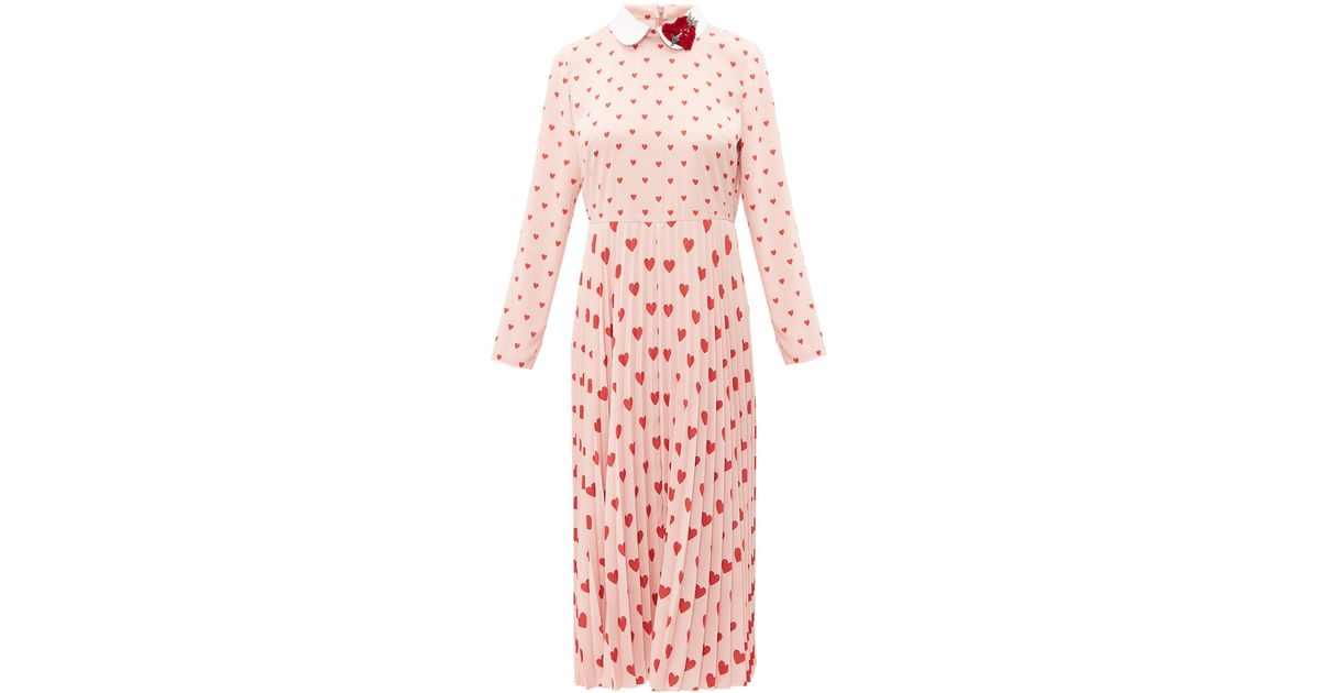 red valentino heart dress