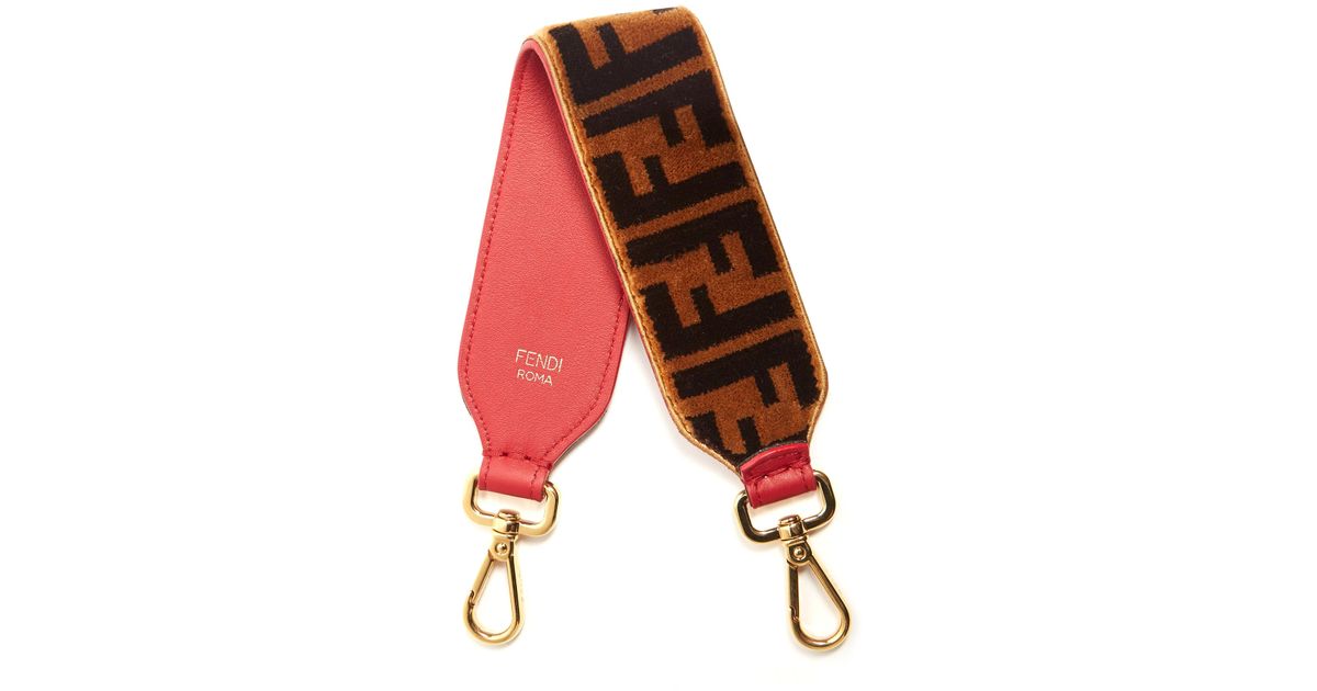 fendi bag red strap