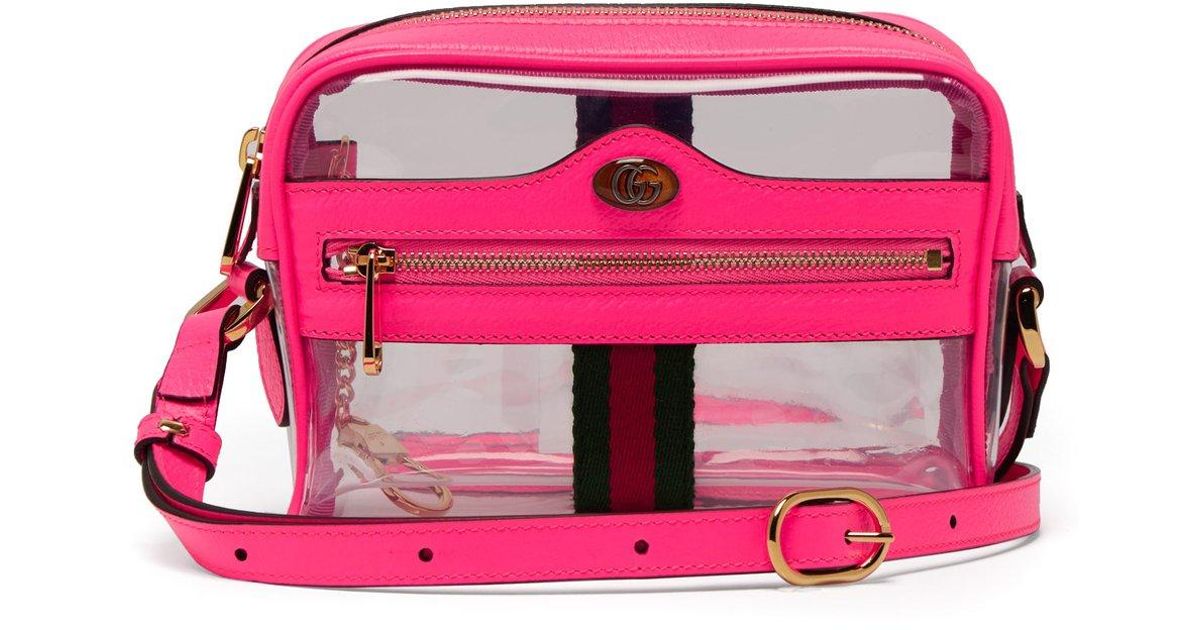 ophidia mini transparent bag