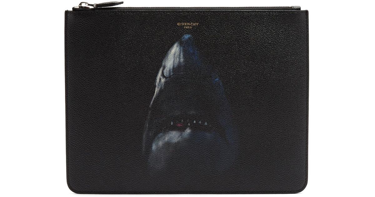 givenchy shark pouch