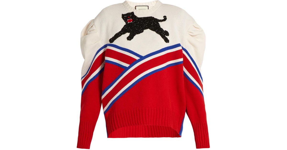 gucci sweater panther