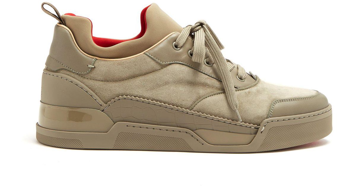 Aurelien Calf Noir | Christian Louboutin Homme Sneakers ~ Peinados