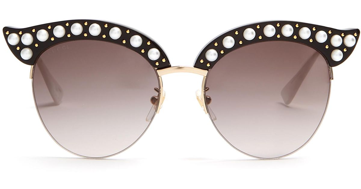 gucci sunglasses with pearls