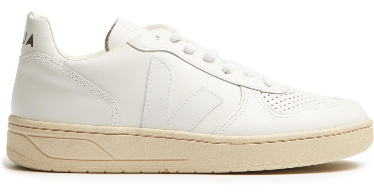 men's low top leather trainers