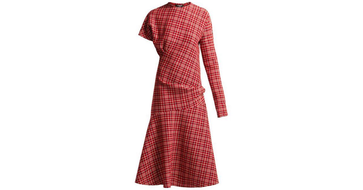calvin klein asymmetrical dress