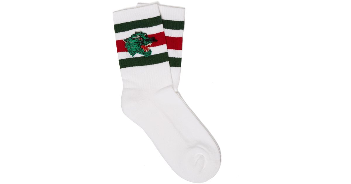 gucci panther socks