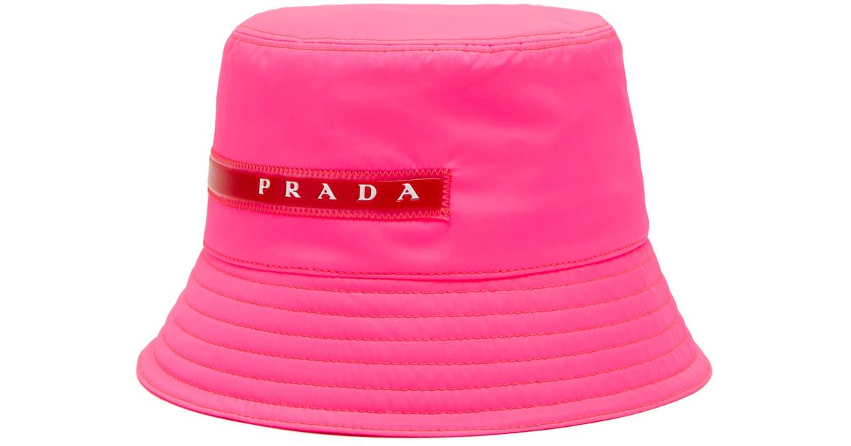 prada linea rossa hat