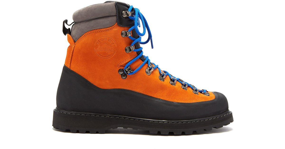 Diemme Everest Suede Boots in Orange for Men - Lyst