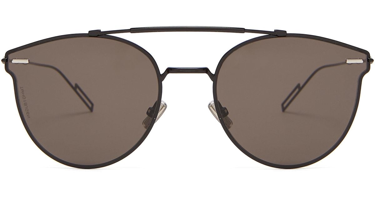 Dior Homme Diorpressure 8072k Aviator-frame Sunglasses in Black for Men |  Lyst UK