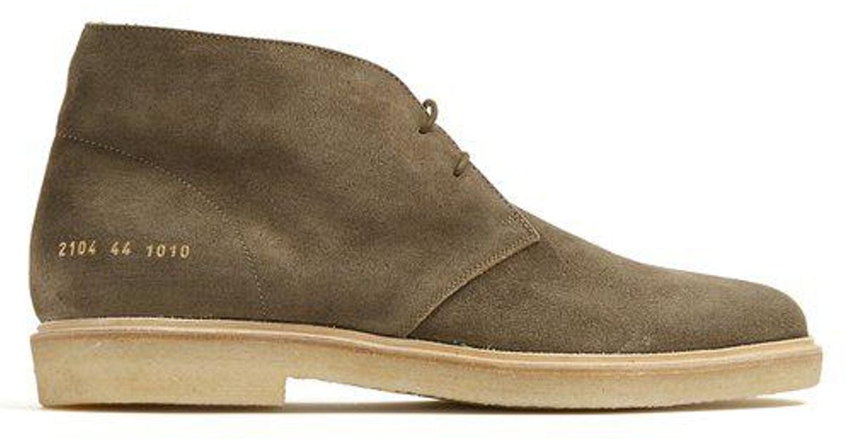 common projects desert boots