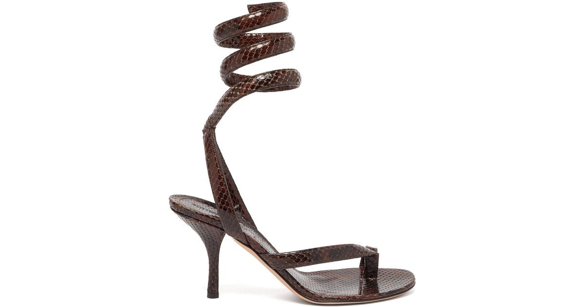 Bottega spiral sandals hot sale