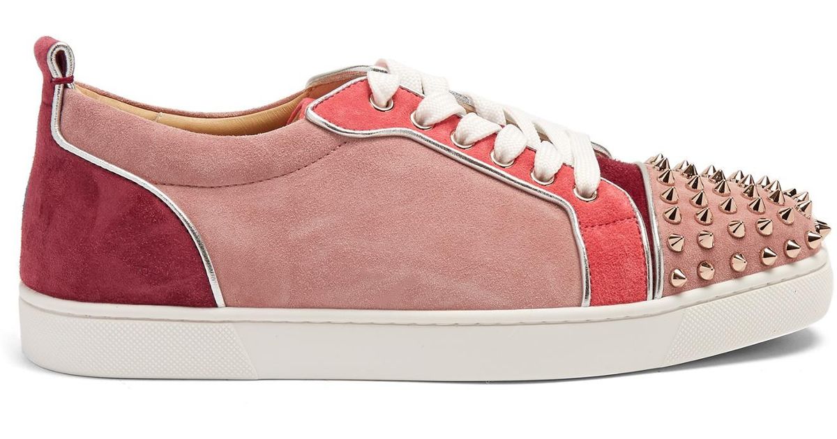 louboutin trainers pink