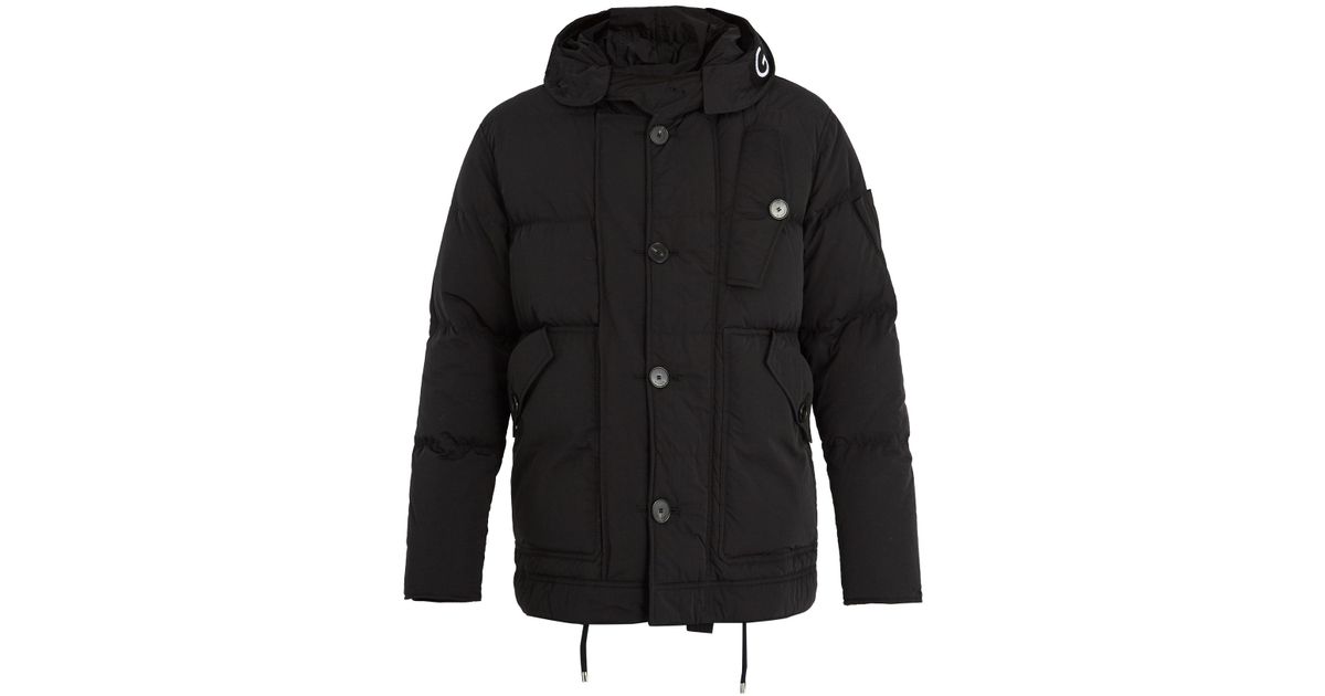 givenchy hooded down parka