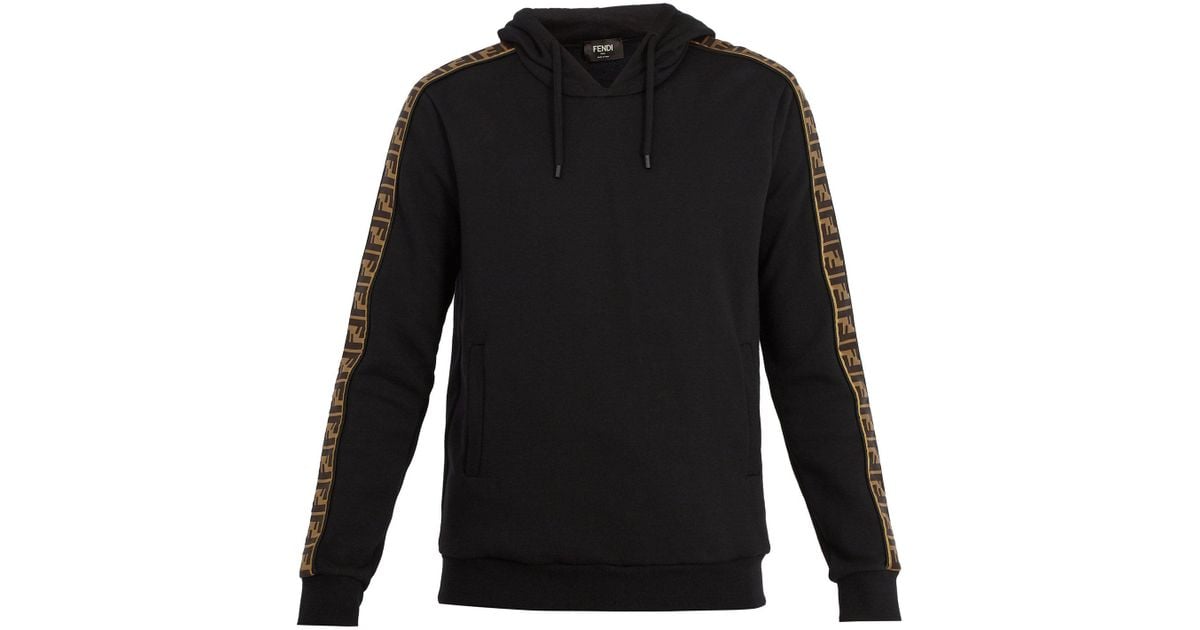 Fendi tape logo best sale sweatshirt