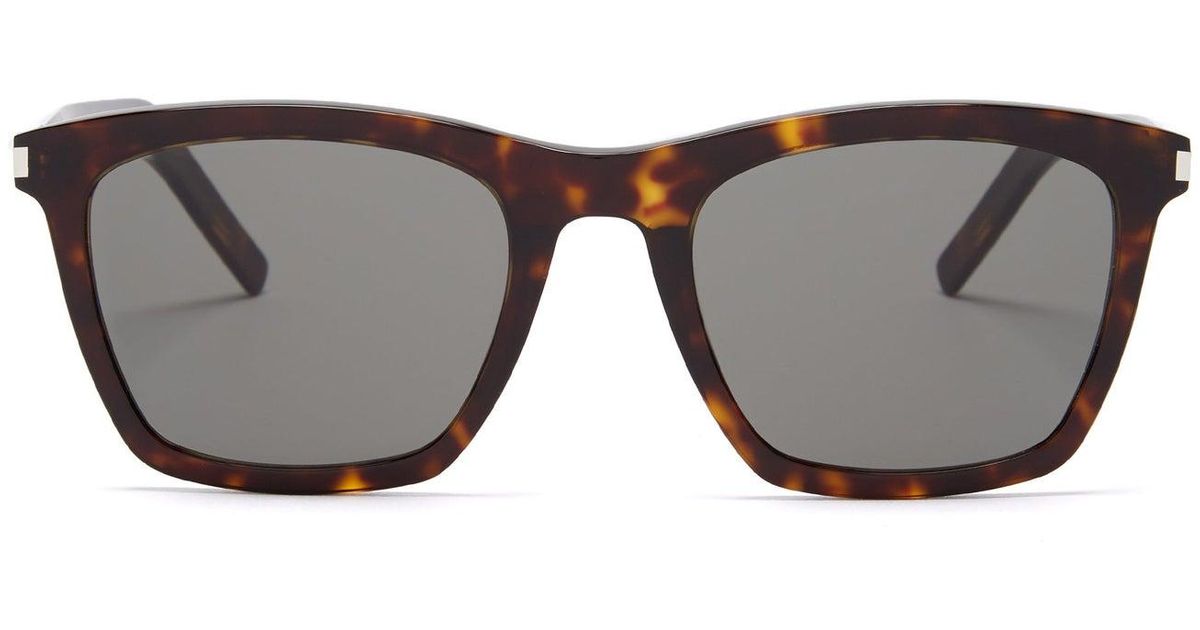 saint laurent tortoise sunglasses