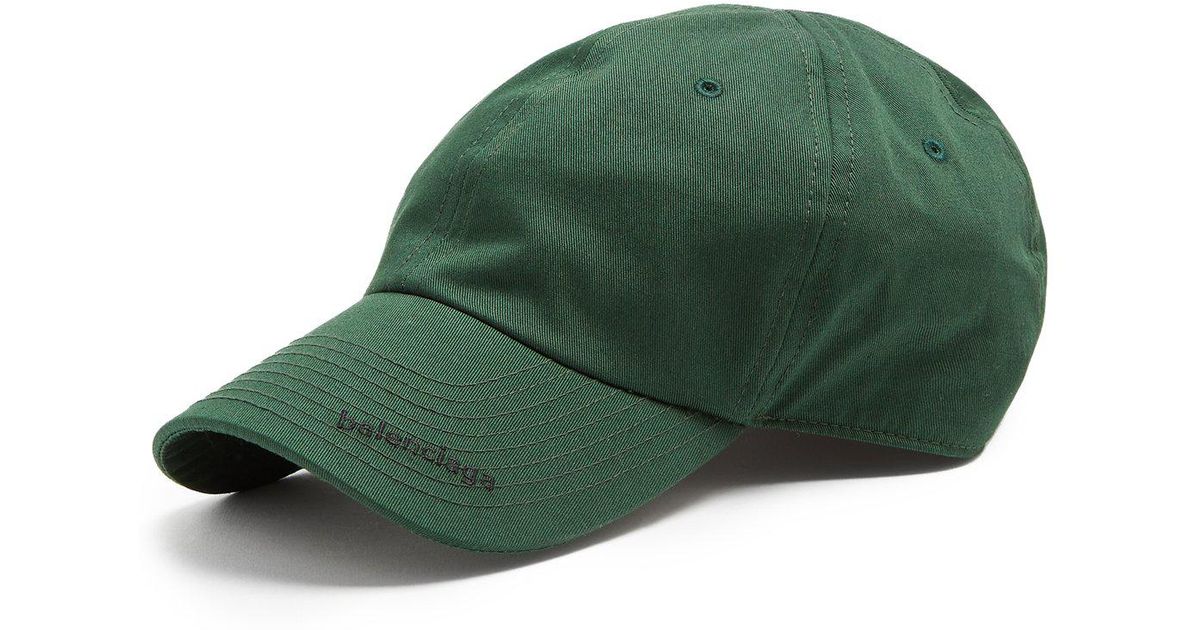 green balenciaga hat