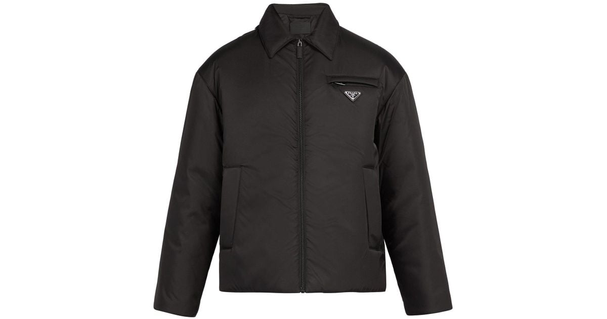 prada nylon padded jacket