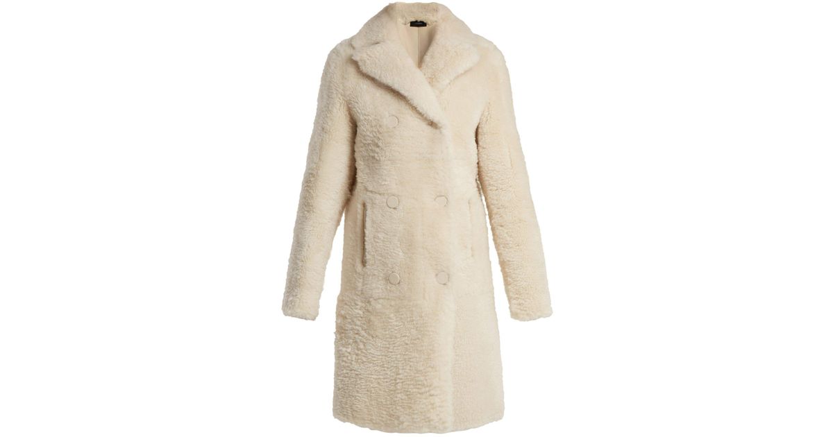 joseph shearling coat