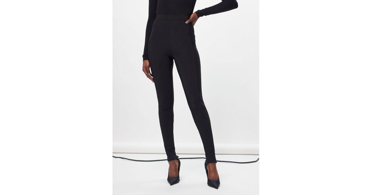 Zipped-cuff jersey leggings | Toteme