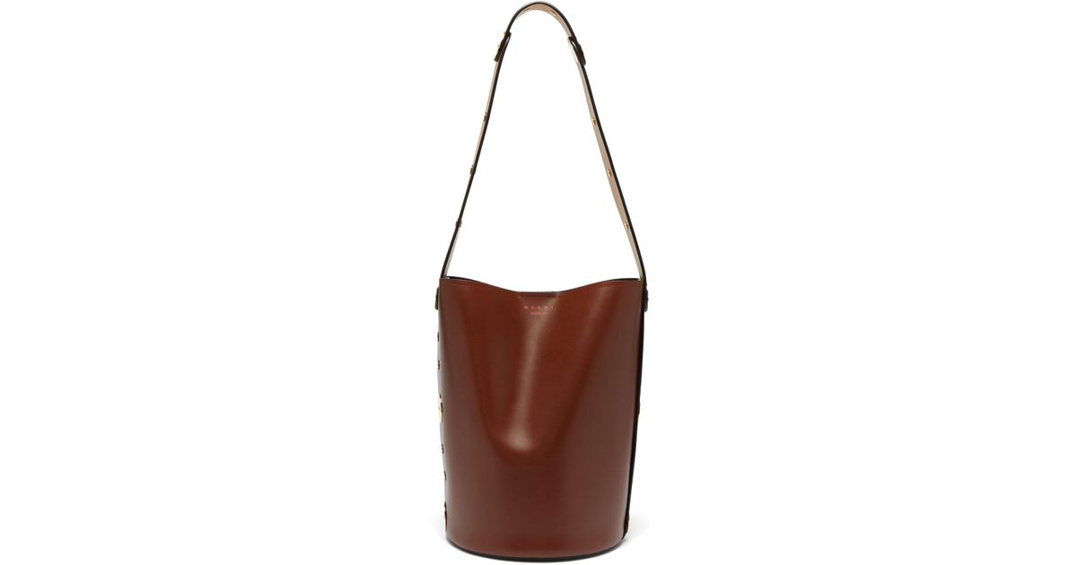 marni punch bucket bag
