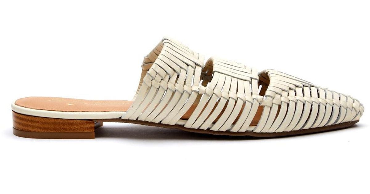 Matisse East End Woven Mule in Ivory (White) - Lyst