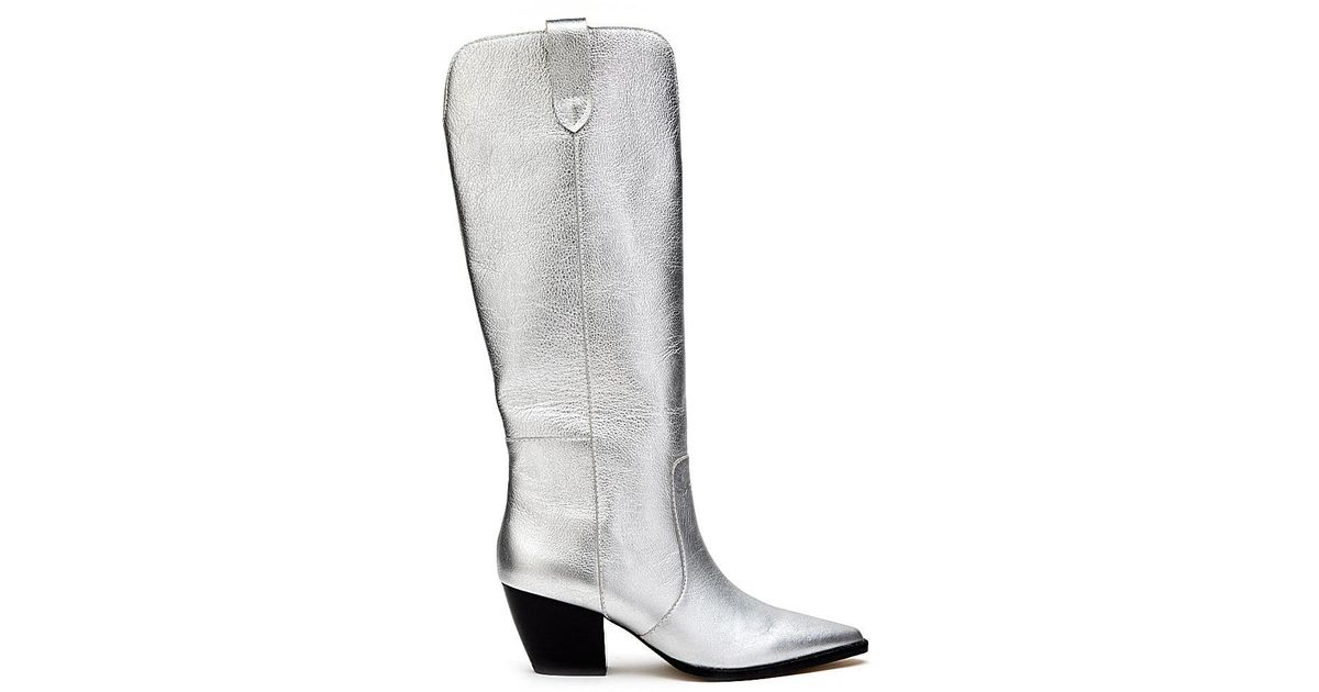 Matisse Stella Western Boot in Gray | Lyst