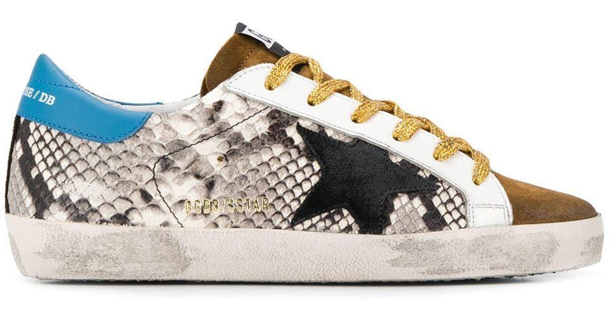 golden goose sneakers beige