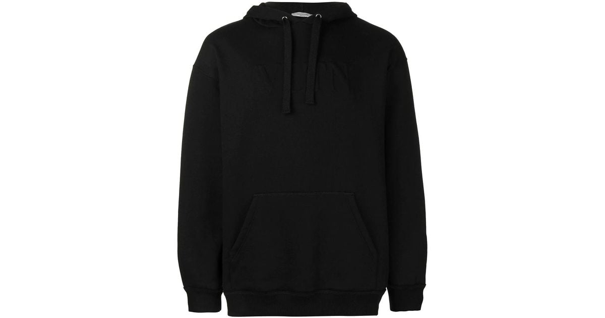 valentino black sweatshirt