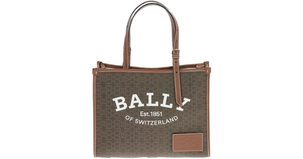 Bally Tote in White | Lyst