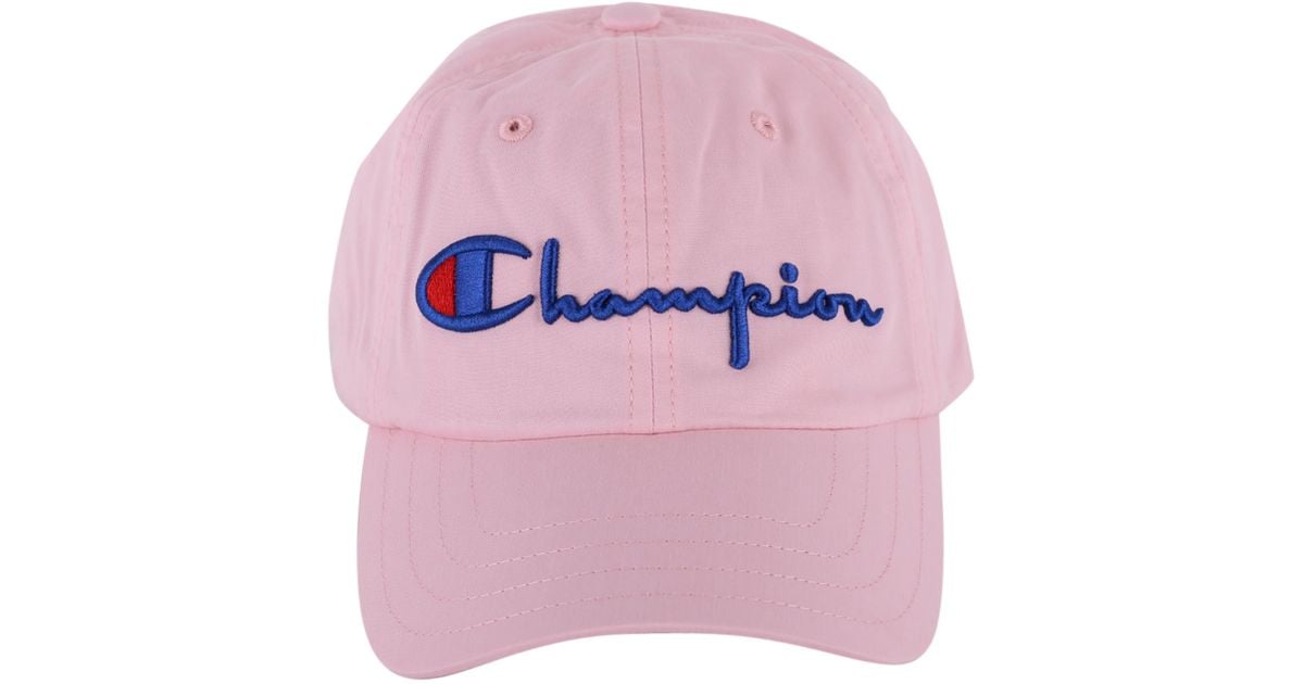 pink champion cap
