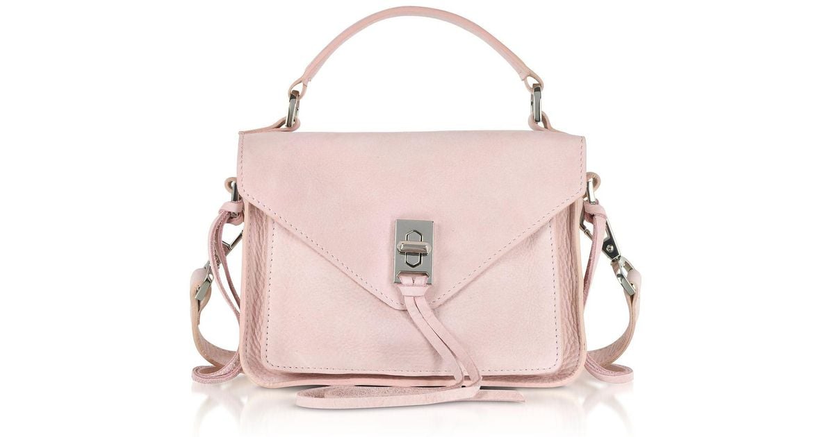Rebecca Minkoff Pink Leather Handbag in Pink - Lyst
