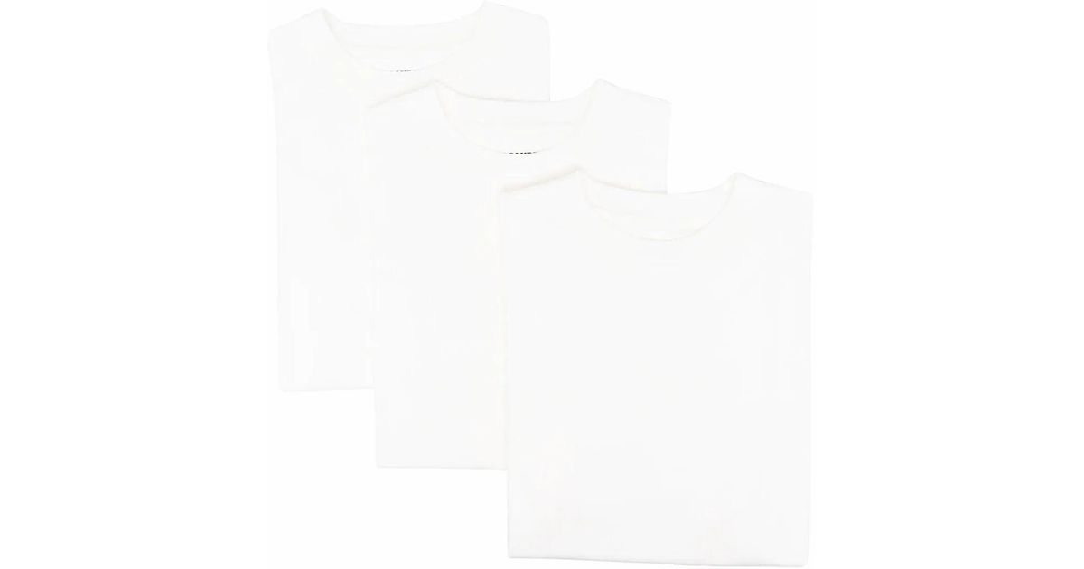 Jil Sander T-shirts And Polos White for Men - Save 29% | Lyst Australia