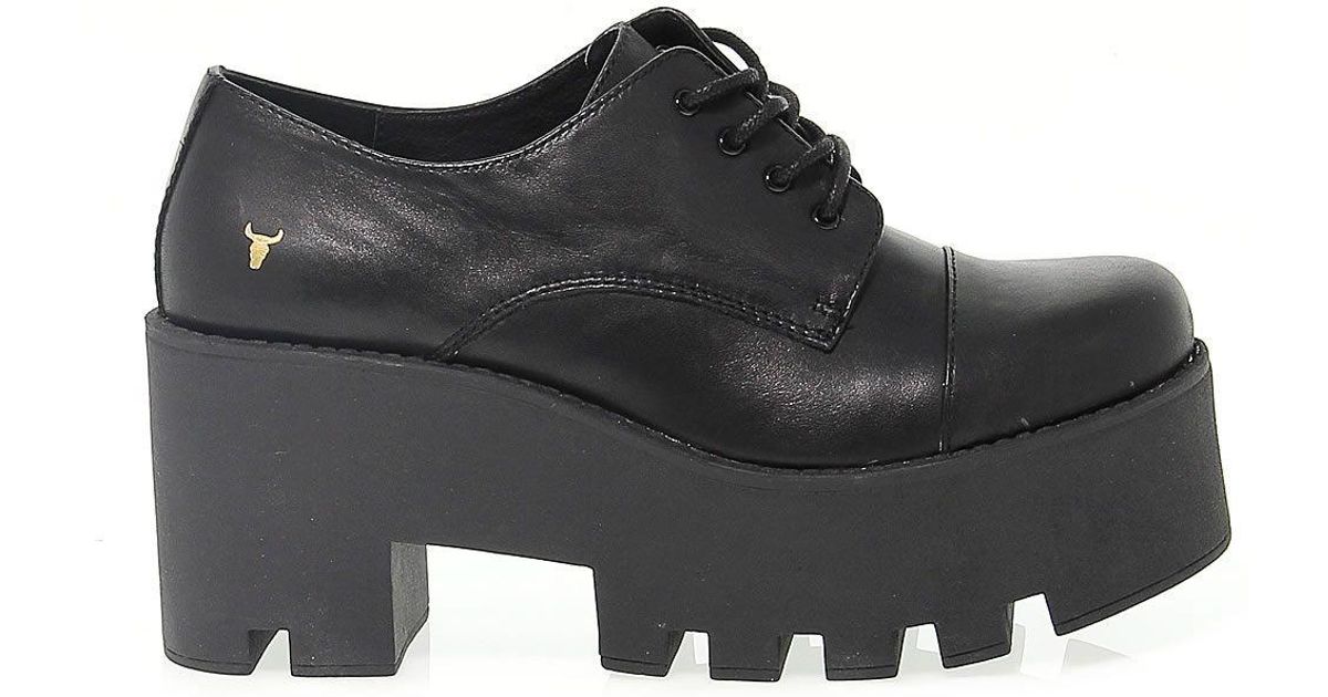 windsor black heels