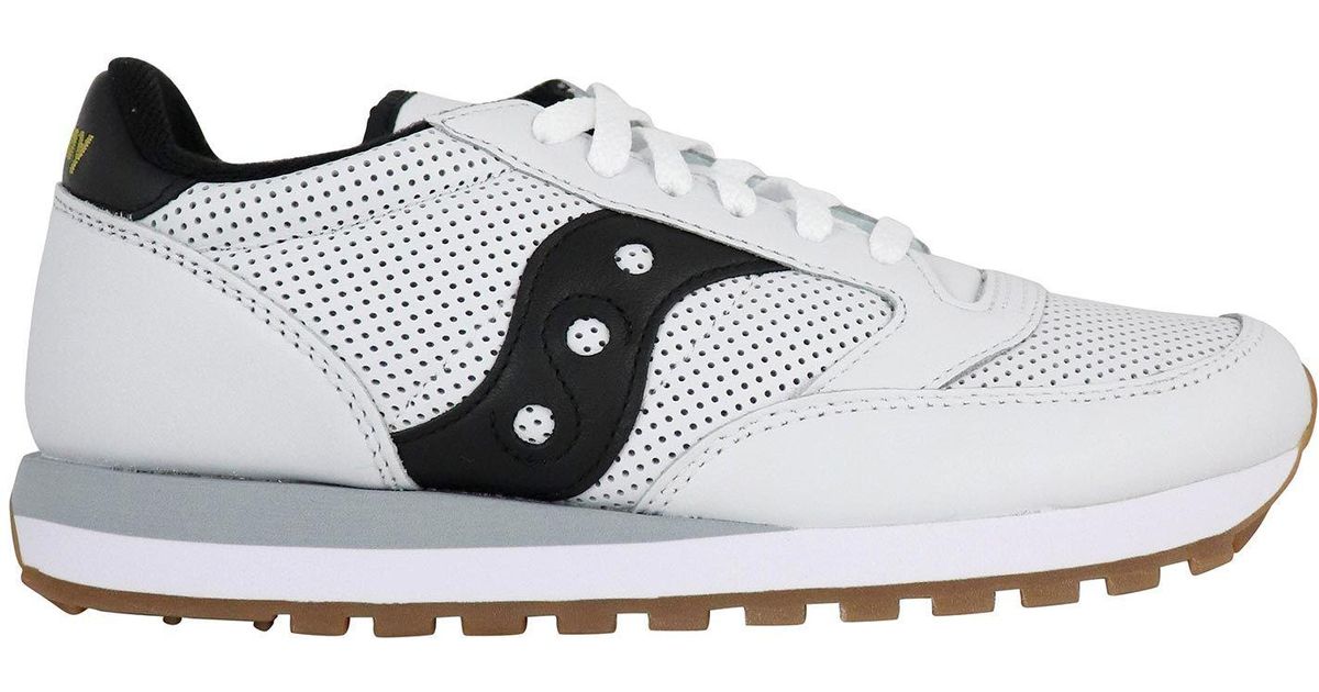 saucony white leather sneakers