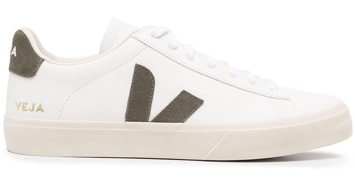 Veja Leather Sneakers in White Lyst