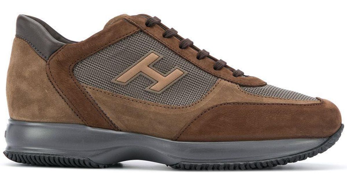 Hogan Sneakers in Brown for Men | Lyst