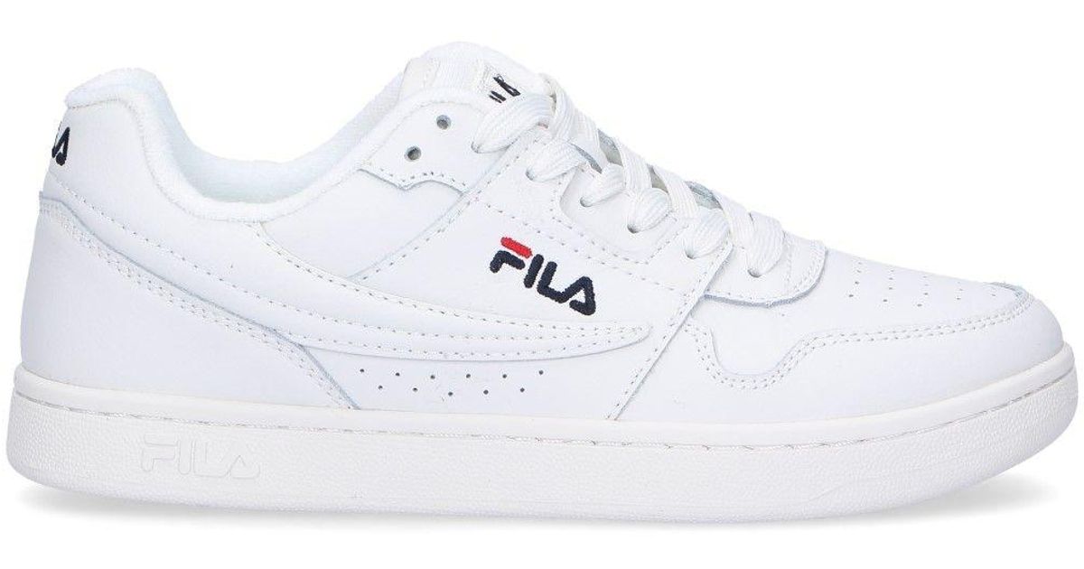 fila white leather sneakers