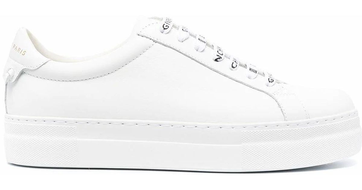 givenchy all white sneakers