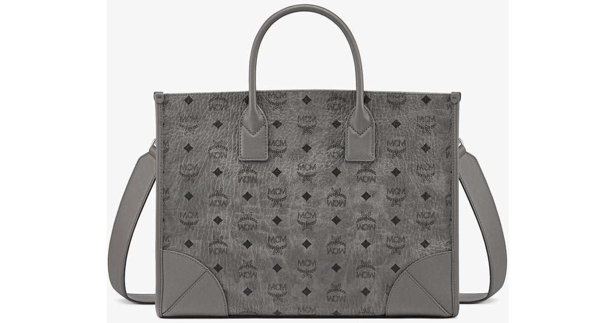 MCM Small München tote bag for Women - Black in UAE | Level Shoes