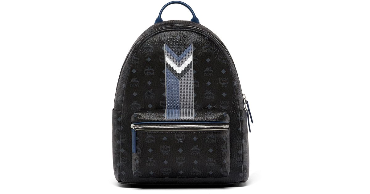 mcm chevron backpack