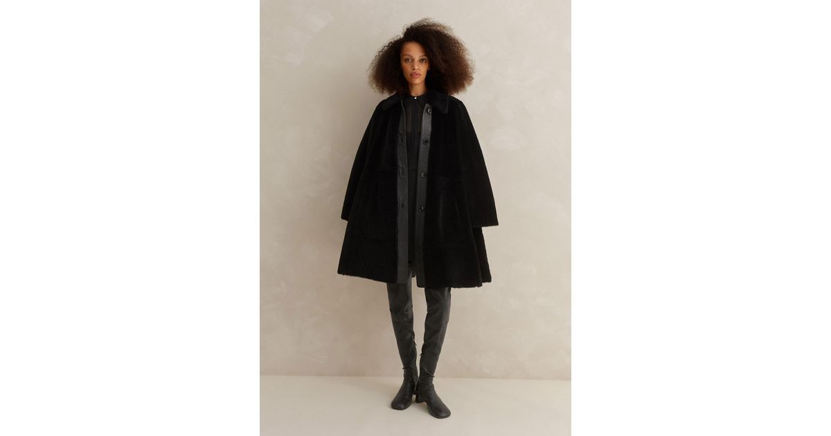 Leather swing coats sale cheap
