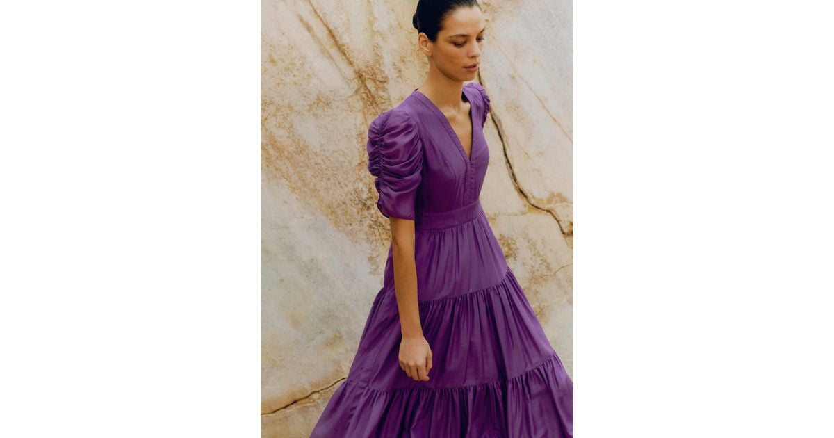 open lace back dress Mini Emmi Dress in Lilac  Ivy City Co