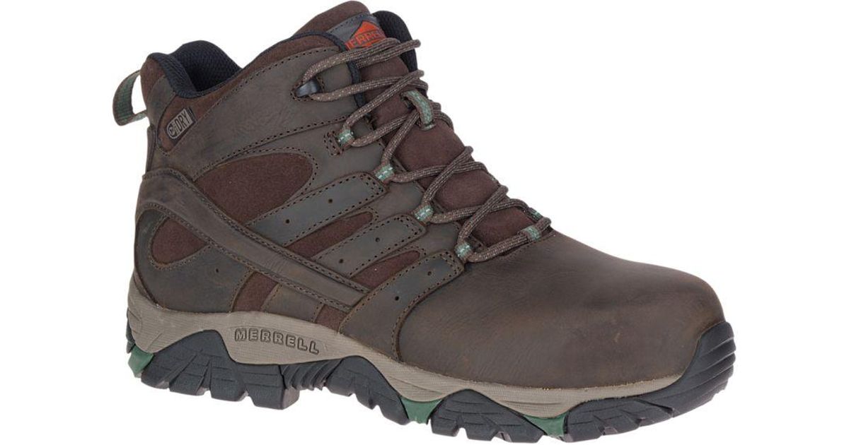 moab vertex mid work boot
