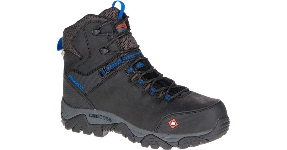 men's phaserbound mid waterproof comp toe work boot
