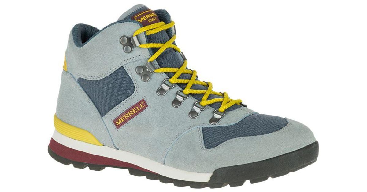 merrell eagle air cushioned suede hiking boots