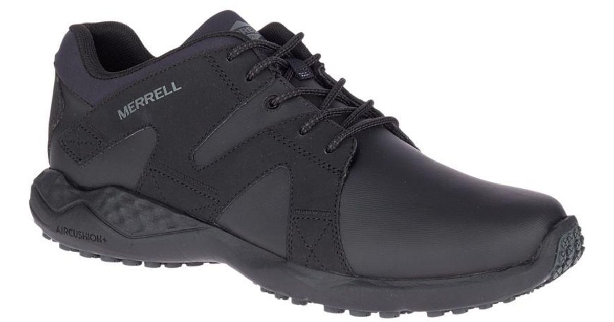 merrell all black shoes