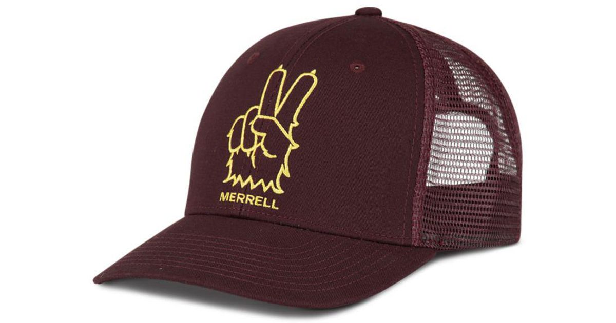 merrell trucker hat