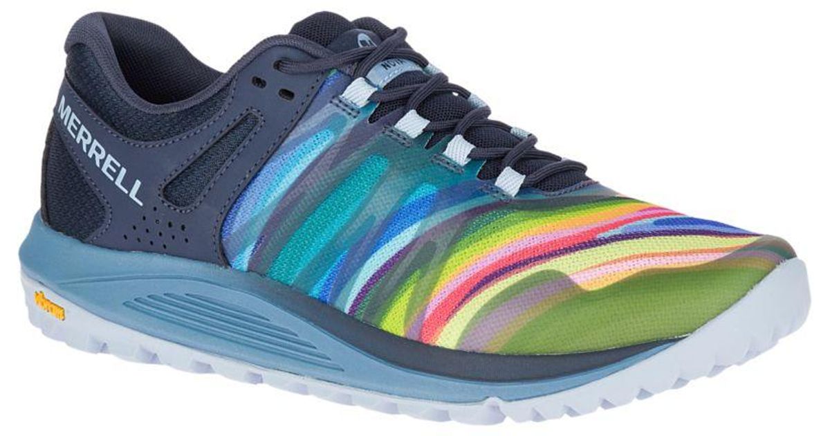 rainbow merrell sneakers